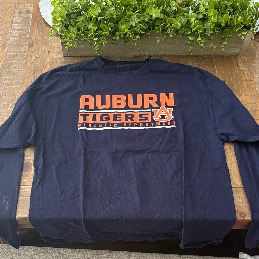 Russell Athletic Auburn Tigers Navy Long Sleeve Tee
